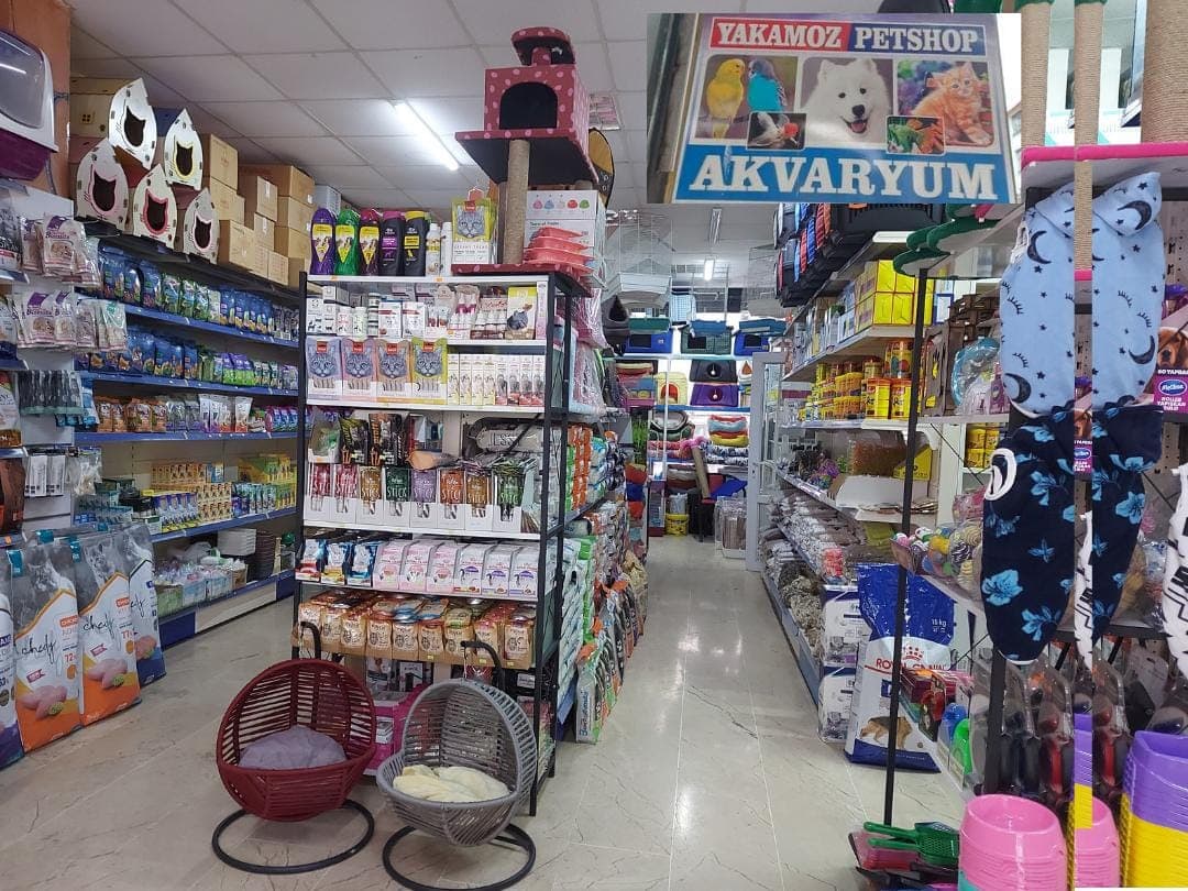 Yakamoz Akvaryum & Petshop mağaza vitrini